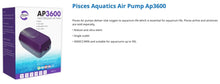 Air Pump for Aquarium Pisces